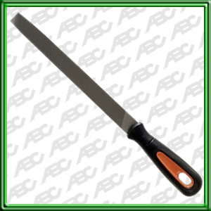 LIMA DE MECANICO PLANA PARALELA EMBALAJE INDUSTRIAL CON MANGO. LARGO: 150 MM // ANCHO: 4.0 MM // DIENTES POR PULGADA: 18 // TIPO DE PICADO: ENTREFINO