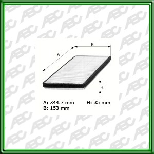 FILT POLEN FIESTA KA TODOS  ---/07 08/--- LA77 MAHLE  5M35/18D543/AA AB ORIG