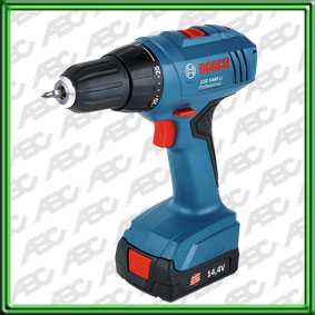 TALADRO ATORNILLADOR GSR 1440 LI - 14.4V - MANDRIL 10MM - 2 BATERIAS LITIO - CON MALETIN