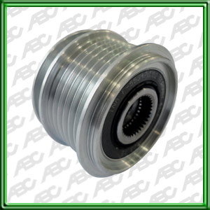 POLEA UNIDIRECCIONAL VW BORA/GOLF IV/VENTO/SHARAN/NEW BEETLE MOTOR 1.9 SDI. TDI. AUDI A3/A4 MOTOR 1.9 TDI  - EQUIVALENCIA INA: F-553470.02 - MEDIDAS: 17 X 61.5 X 45 - NÂº DE PARTE ORIGINAL: 038903119A/032903119 A Y AM / 038903119T