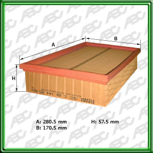 Filtro de AIRE - MERCEDES-BENZ (DAIMLER AG)