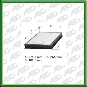 Filtro de FILTRO PARA CABINA - PEUGEOT