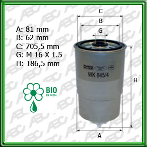 Filtro de COMBUSTIBLE - ROVER (MG ROVER GROUP LTD)