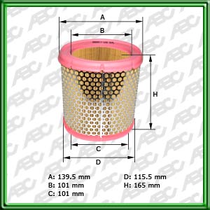 Filtro de AIRE - CITROEN - PEUGEOT