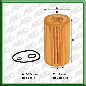 Filtro de ACEITE - MERCEDES-BENZ (DAIMLER AG) - VOLVO TRUCKS