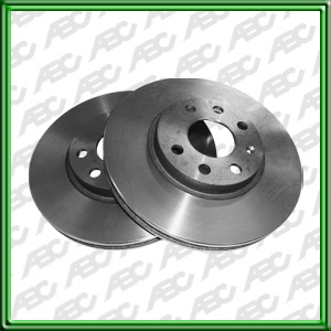 DISCO DE FRENO DELANTEROS DE 260 MM DE 4 AGUJEROS VENTILADO SIN MASA PARA CHEVROLET CORSA (02Â») MERIVA (02Â»)