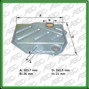 Filtro de Filtro de TRANSMISIÃN MENCÃNICA - MERCEDES-BENZ (DAIMLER AG)