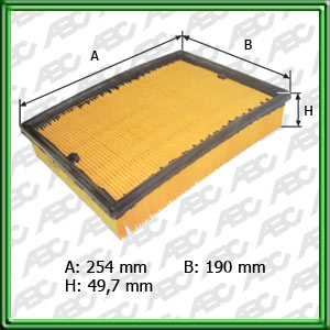 FILT AIRE MOTOR AUDI