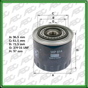 Filtro de ACEITE - RENAULT