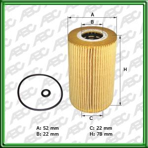Filtro de ACEITE - MERCEDES-BENZ (DAIMLER AG)