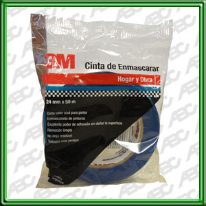 CINTAS ENMASCARAR OBRA 12MM-50M X1