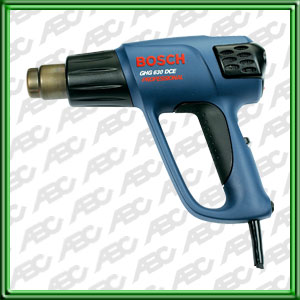 PISTOLA DE AIRE CALIENTE DIGITAL 2000 W / Caudal de Aire: 350 - 550 l/min / Regulacion Caudal de Aire: Continua / Temperatura de Trabajo: 50 - 650 ?C / Peso: 0.7 Kg / Modelo: GHG 630 DCE