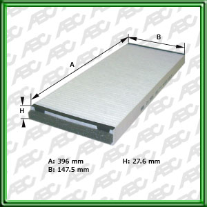 Filtro de FILTRO PARA CABINA - AUDI - VW (VOLKSWAGEN)