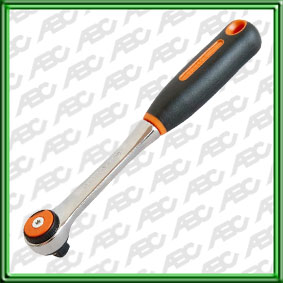 CRIQUE 3/8. CUADRO DE ENCASTRE MACHO 3/8. MANGO DE ACETATO DE CELULOSA. RESISTENTE AL TRICLOROETILENO Y A LOS ACEITES. // LARGO: 200 MM ( =  7750RN )