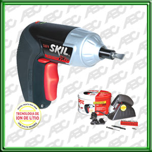 ATORNILLADOR A BATERIA IXO Voltaje: 3.6 V / Diam max. de tornillo: 5 mm / Diam. Max con bit: 2 mm / Modelo: 2336 (Incluye 12 bits. bit hexagonal doble punta. 1 adaptador magnetico)