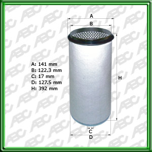 Filtro de ELEMENTO DE SEGURIDAD - FORD - VW (VOLKSWAGEN)