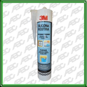 SILICONA NEUTRA TRANSPARENTE 280 GR - SIN OLOR - ESPECIAL PARTA METALES (COBRE-ALUMINIO) PLASTICO