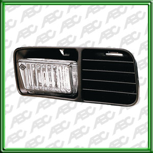 OPTICA LINEA AUTO SEAT CORDOBA 93 -> 97 / POLO CLASSIC 95 -> DERECHO - FARO AUXILIAR ANTINIEBLA. PARA LAMPARAS H3. CAJA X 8 UNID.