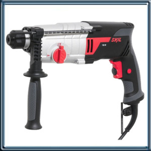 MARTILLO SDS PLUS ELECTRONEUMATICO 750W 2.1J - CAPACIDAD DE PERF. ACERO 13MM - MADERA 30MM - HORMIGON 24MM