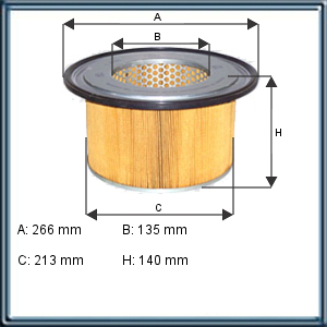 Filtro de AIRE - ASIA MOTORS