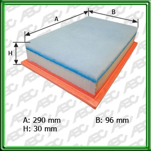 Filtro de AIRE - SEAT - VW (VOLKSWAGEN)