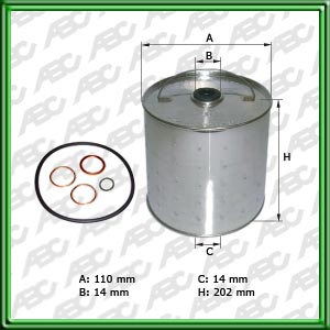 Filtro de ACEITE - MERCEDES-BENZ (DAIMLER AG)