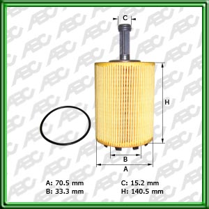 Filtro de ACEITE - AUDI - SEAT - VW (VOLKSWAGEN)