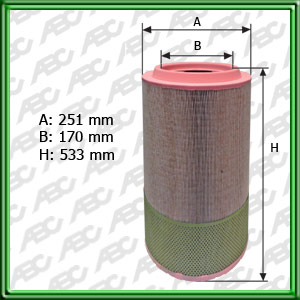 FILTRO DE AIRE SCANIA (UE1)
