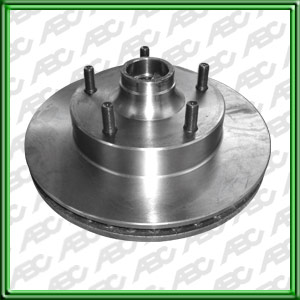 DISCO DE FRENO DELANTEROS DE 295MM DE 5 AGUJEROS VENTILADO CON MASA PARA FORD F.100 Y F.1000 (99Â»)