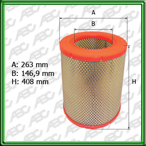 FILTRO DE AIRE FORD CARGO 1217. 1417. 1421. 1617. 1621CUMMINS 6BT 5.9 02Â». 1722 CUMMINS 6CTAA 04Â». 1722 TURBOALIMENTADO CUMMINS 6BTAA 8.3 07Â». 1730 TURBOALIMENTADO 8.270 CUMMINS 6CTAA 04Â». 1831. 2631 07Â». C2626. C2631 04Â» // VOLKSWAGEN CAMION 13180