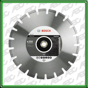 DISCO DE ASFALTO 300MM CON AMILLO REDUCTOR - 12 /300MM - 1.20MM ORIFICIO INTERIOR - ANCHO CORTE 2.6MM ALTURA DE SEGMENTADO 8MM