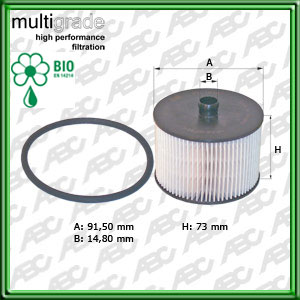 Filtro de COMBUSTIBLE - CITROEN - PEUGEOT
