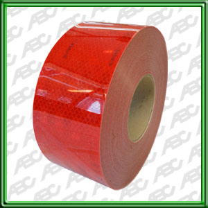 CINTA REFLECTIVA ROJO 75MM-45.7MT (=43535)
