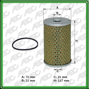 Filtro de ACEITE - BOMAG - CASE CONSTRUCTION - CLARK EQUIPMENT - FIAT-ALLIS/GEOTECH/HITACHI - HENLEY FORKLIFT - HYSTER - LINDE - MASSEY-FERGUSON BAUMASCHINEN - MASSEY-FERGUSON TRAKTOREN - TOWNMOTOR - VALMET