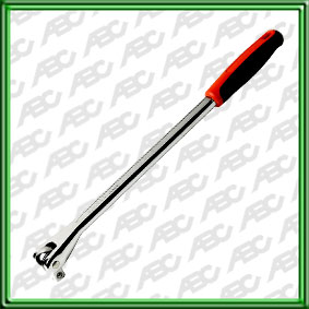 MANIJA ARTICULADAS 1/4. CUADRO DE ENCASTRE MACHO 1/4. LA CABEZA GIRA SOBRE UN EJE MAS DE 180?. MANGO PLASTICO CONFORTABLE. RESISTENTE AL TRICLOROETILENO Y A LOS ACEITES. // LARGO: 146 MM (IGUAL AL 6958 )