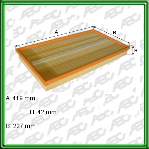 FILTRO DE AIRE MERCEDES BENZ (UE1)