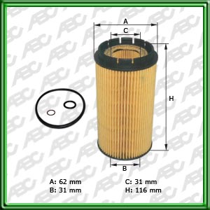 Filtro de ACEITE - HYUNDAI - KIA MOTORS