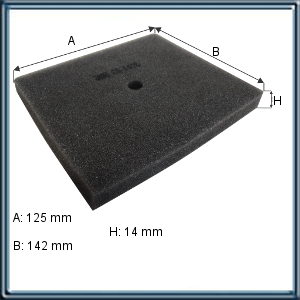 FILTRO DE AIRE MOTOS HONDA (UE2)