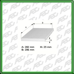 Filtro de FILTRO PARA CABINA - AUDI - SEAT - VW (VOLKSWAGEN)