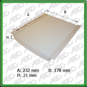 Filtro de FILTRO PARA CABINA - FIAT