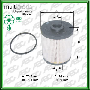 Filtro de COMBUSTIBLE - MERCEDES-BENZ (DAIMLER AG)