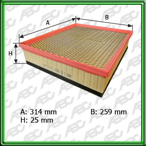 FILTRO DE AIRE VOLKSWAGEN