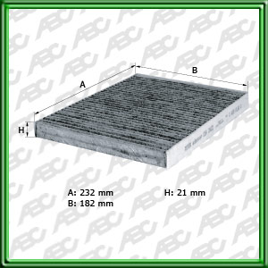 Filtro de FILTRO PARA CABINA - FIAT