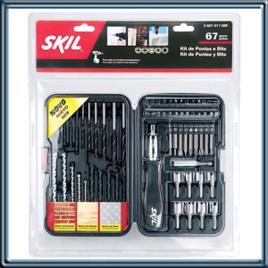 SET PARA TALADRAR Y ATORNILLAT DE 67 PZA.