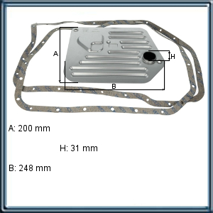 FILTRO DE ACEITE PARA BMW C/CAJA AUTOMATICA (UE1)
