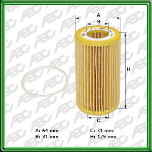 Filtro de ACEITE - FORD - VOLVO CARS