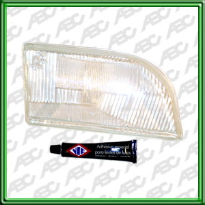 LENTE REPOSICION FORD FIESTA 89 -> 95 DERECHO - Para Optica 762. Caja x 7 unid.