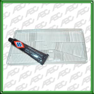 LENTE REPOSICION FIAT DUNA 92 -> / UNO 92 -> IZQUIERDO - Para Optica 727. Caja x 7 unid.