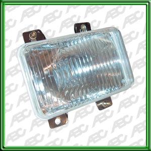 OPTICA LINEA BUSES - CAMIONES - COLECTIVOS MERCEDES BENZ LNI 1215 - Unidad optica HR para Optica 708. Interior. Para lamparas H1 - H4. Caja x 6 unid.