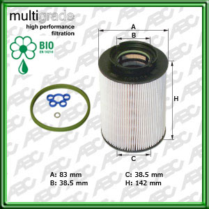 Filtro de COMBUSTIBLE - AUDI - SEAT - VW (VOLKSWAGEN)